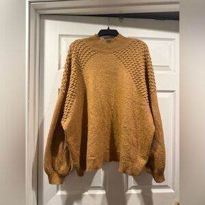 Nine West Cozy Tan Turtleneck Sweater. Size 3X